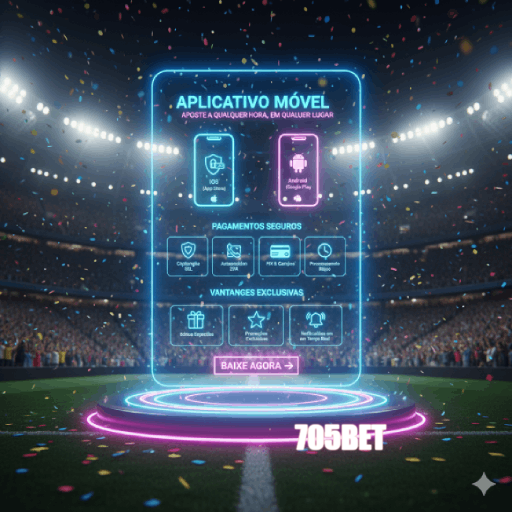 Baixe 705BET e reivindique bônus