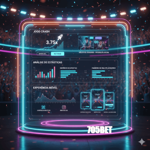 Jogue Crash e ganhe alto na 705BET!