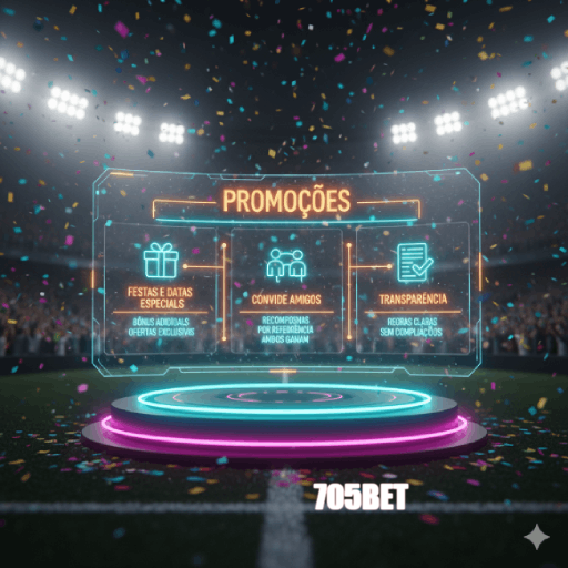 Ganhe mais com bônus incríveis na 705BET!